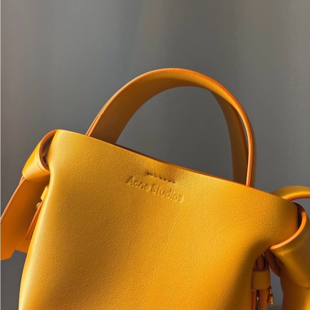 Acne Studio Micro Musubi Bag (Pumpkin) - Picture 2 of 6